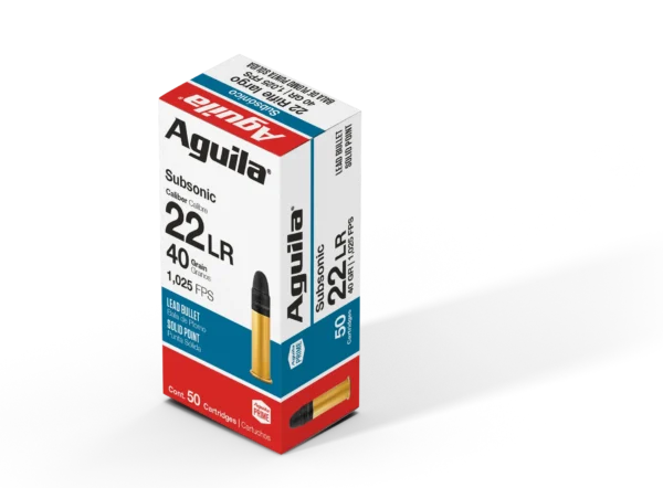 Aguila 22LR Subsonic Ammo