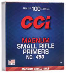 CCI Small Rifle Magnum Primers #450