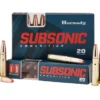 Hornady Subsonic Ammunition 300 AAC Blackout