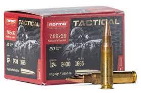 1000 Rounds of 7.62x39 Ammo by Norma