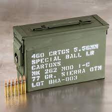460 Rounds of 5.56x45 Ammo by Black Hills Ammunition in Ammo Can